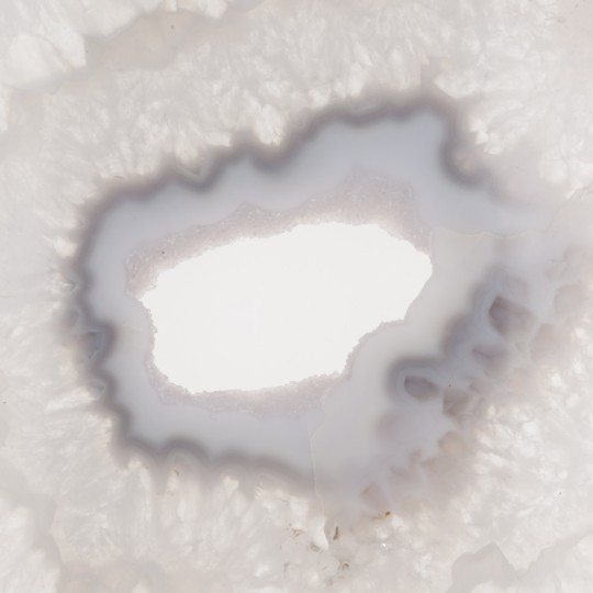 Sección Agata Geode con Drusa