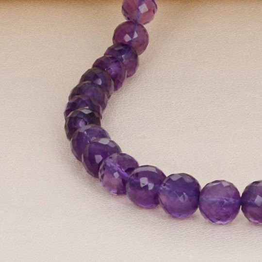 Spherical Amethyst Thread in Scalare