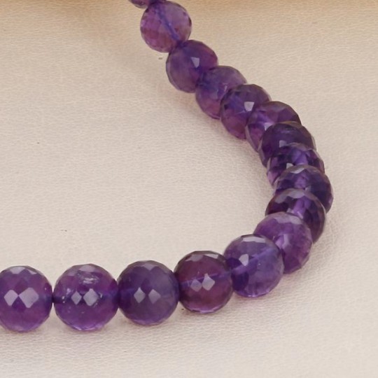 Spherical Amethyst Thread in Scalare