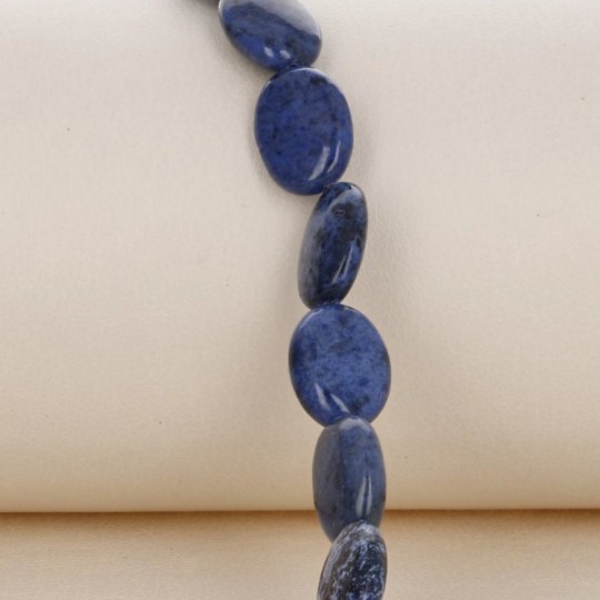 Wire of Dumortierite Oval Plate