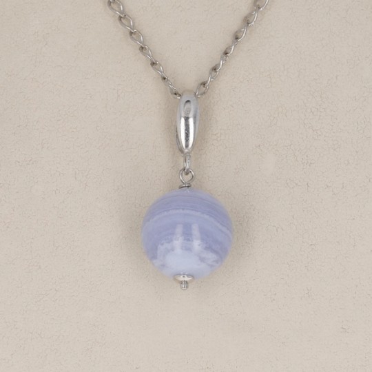 Catenine with Chalcedon Pendant