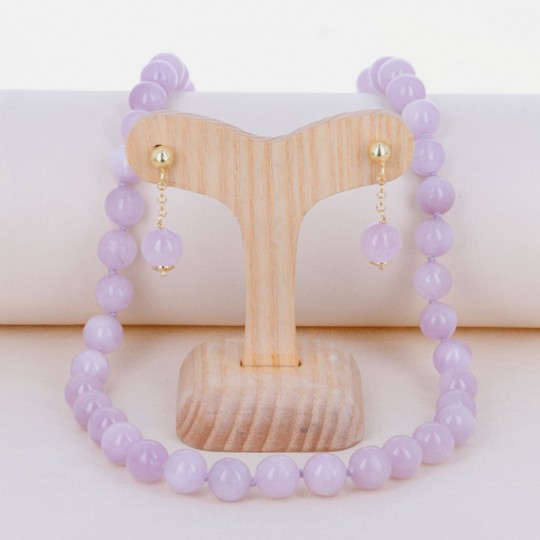 Parure mit Kunzite