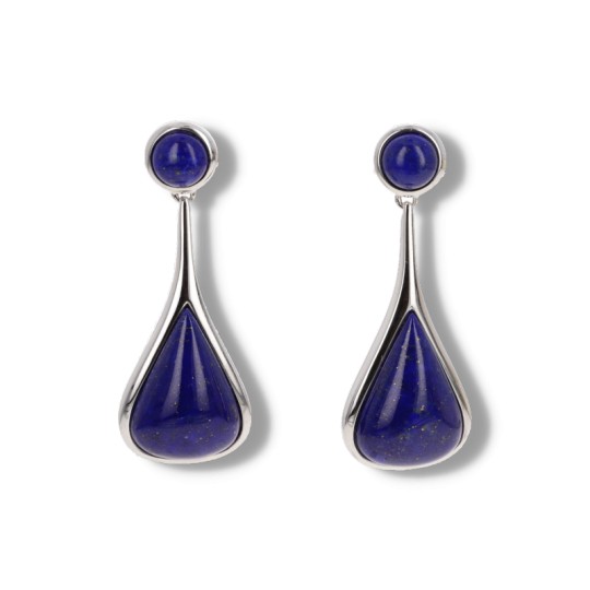 Goccia earrings with Lapis