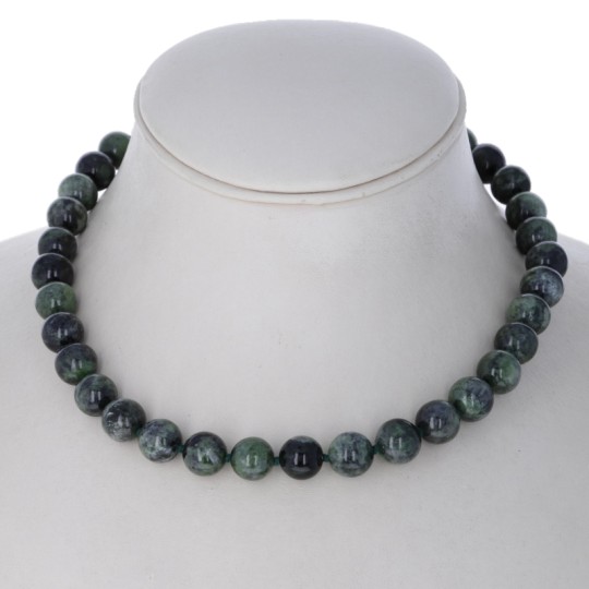 Necklace of Diopside Massiva Sferica