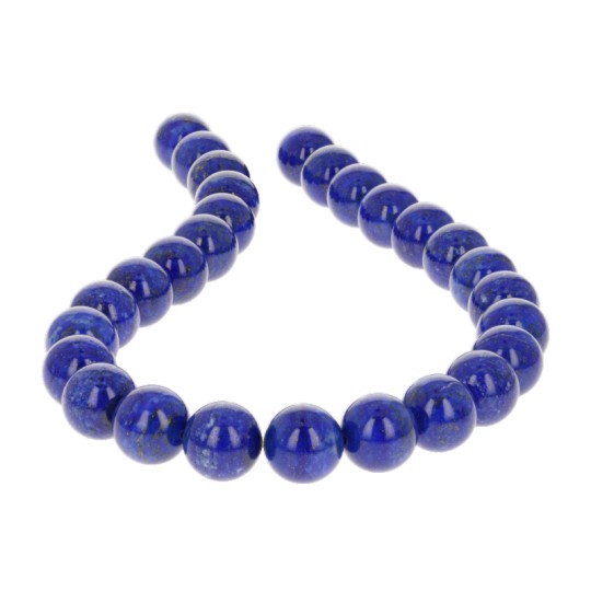 Spherical Natural Lapis Wire