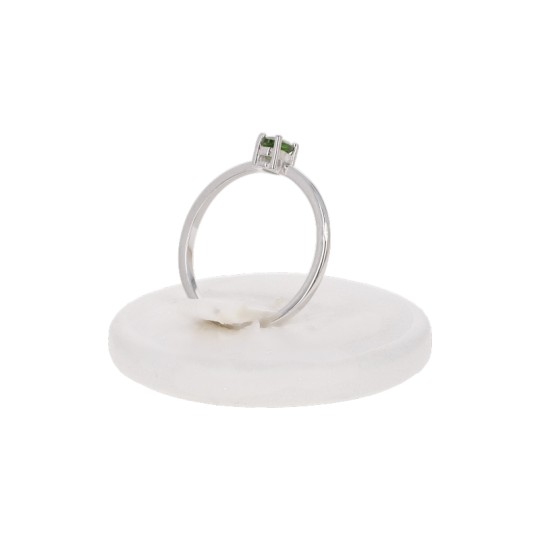 Ring with Diopside Oval