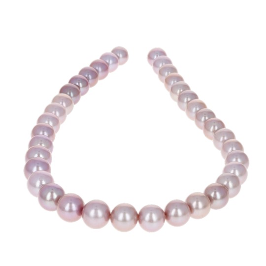 Pink Pearl and Violetto Round Thread with Nucleus