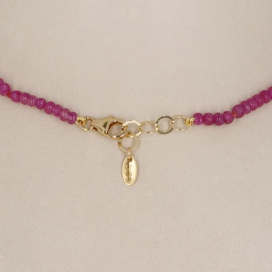 Ruby Necklace with Asterism Presence