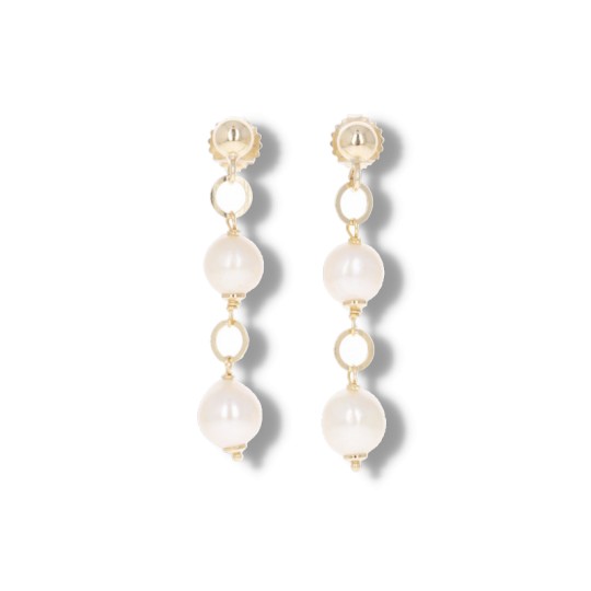 Earrings Pendants with Baroque Pearls