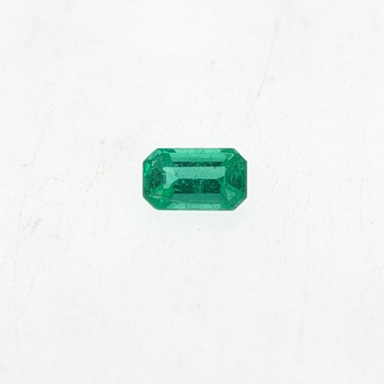 Natural octagonal emerald