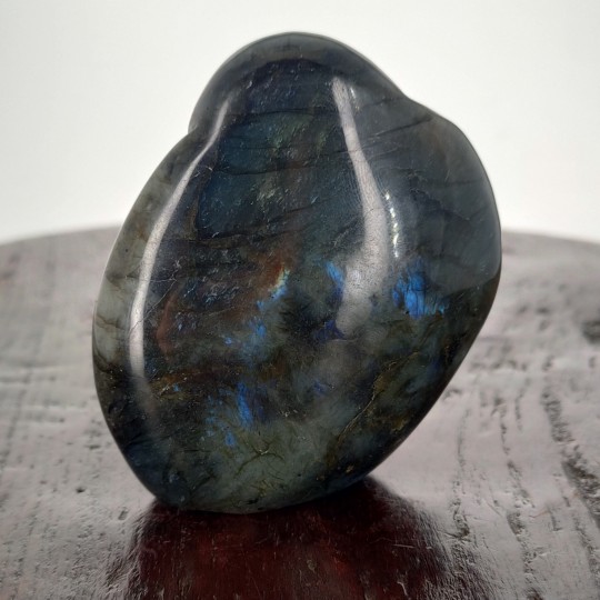 Escultura Antiguo sabio chino en Labradorite