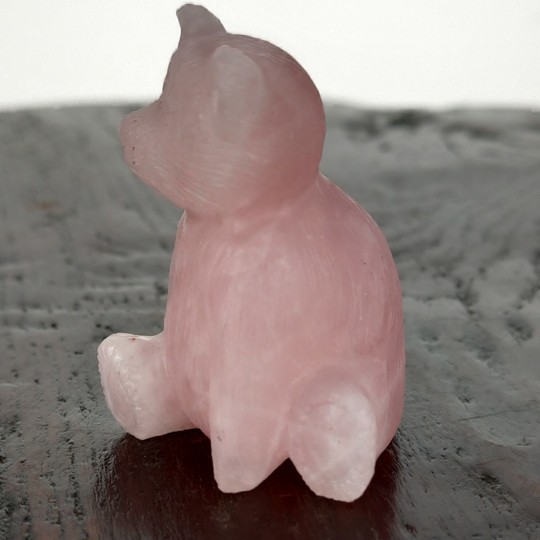 Orsachiotto escultura en Rose Quartz