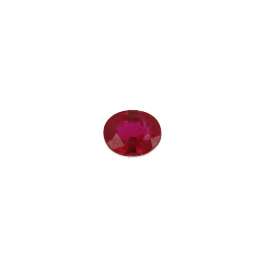 Ruby Stone Oval Natural