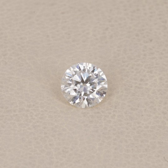 Moissanite corte sintético brillante