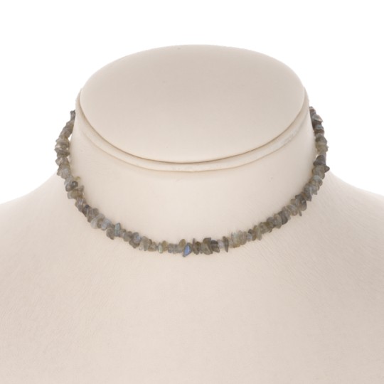 Choker Necklace in Labradorite at Chips