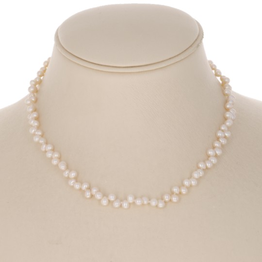 Pearl Necklace Champagne Shaped in Head