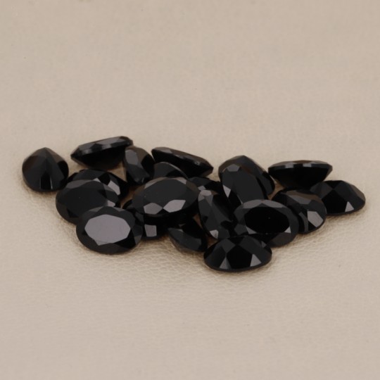 Black Oval Spinel Stones