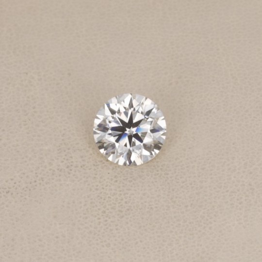 Corte sintético Moissanite Brillante ø 10 mm