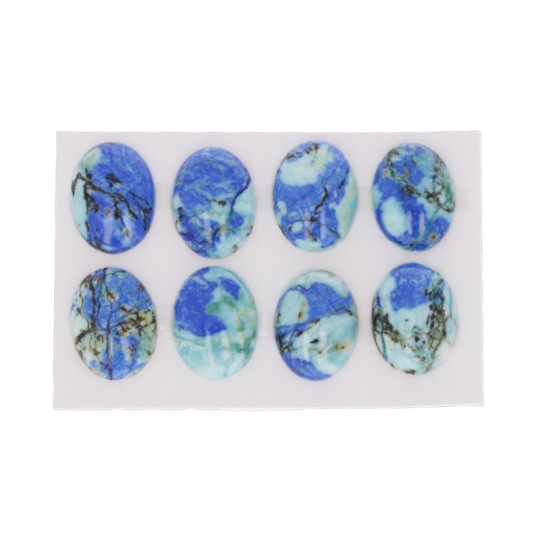 Oferta Lote 8 Pietre di Azzurrite Cabochon Oval