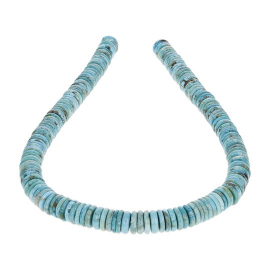 Turquoise Wire with Washer Liscia