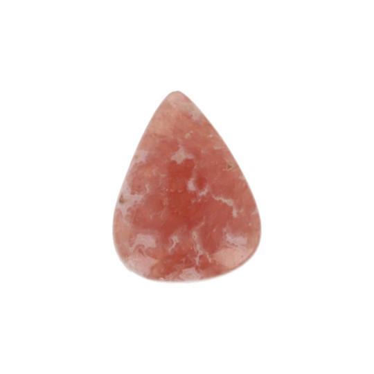 Rhodochrosit-Stein-Cabochon-Tropfen