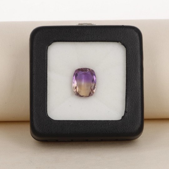 Ametrine Stone Rectangular Bearing