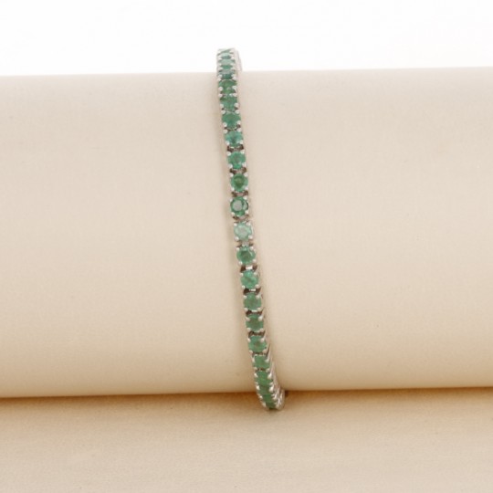 Emerald Tennis Bracelet ø 3 mm