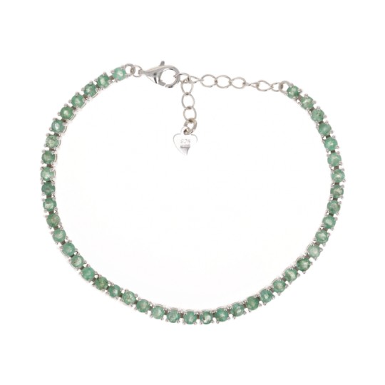 Emerald Tennis Bracelet ø 3 mm