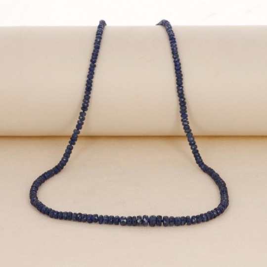 Blue sapphire neck necklace