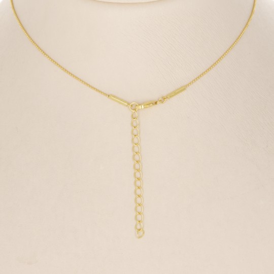 Collier Perla Australiana Gold Champagne Scorrevole