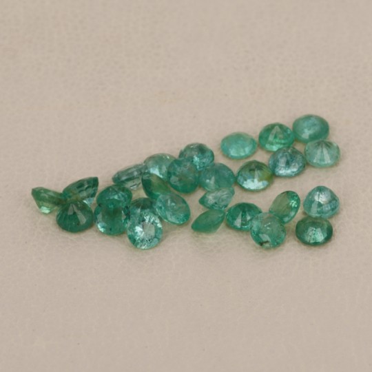 Stones of Round Emerald