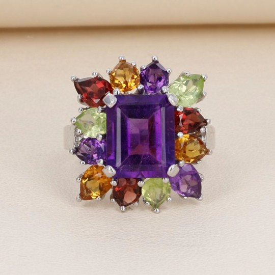 Ring of Amethyst and Contour of Multipietre