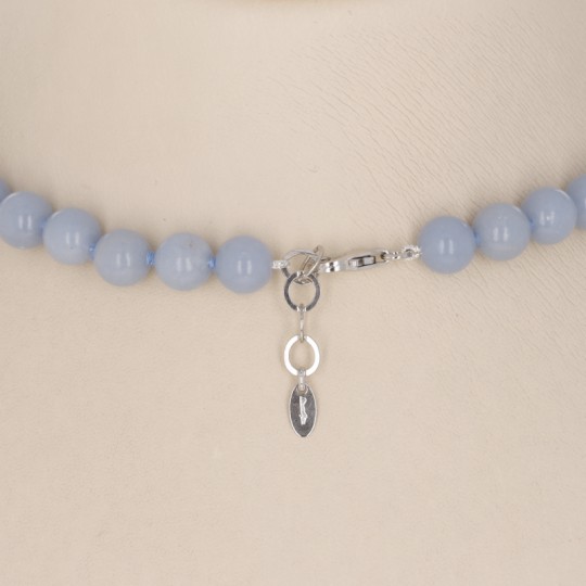 Collana di Angelite ø 8/8,5 mm