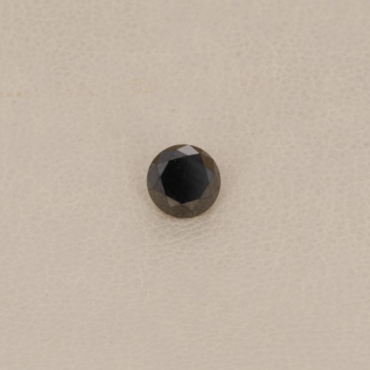 Diamante negro corte brillante ø 5,7 mm