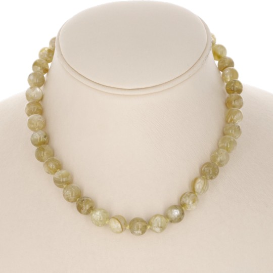 Necklace Mica Yellow Stabilized