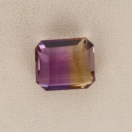 Ametrine Natural Stone Octagonal cutting