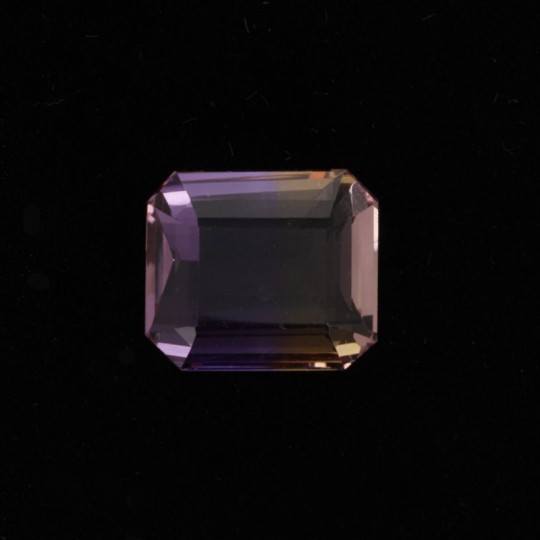 Ametrine Natural Stone Octagonal cutting