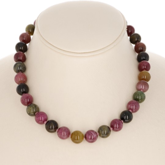 Multicolor Tormalina neck necklace