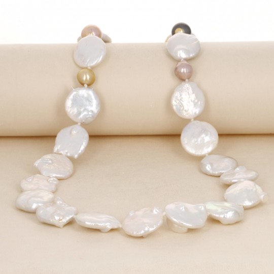 Freshwater Pearl and Sea Necklace