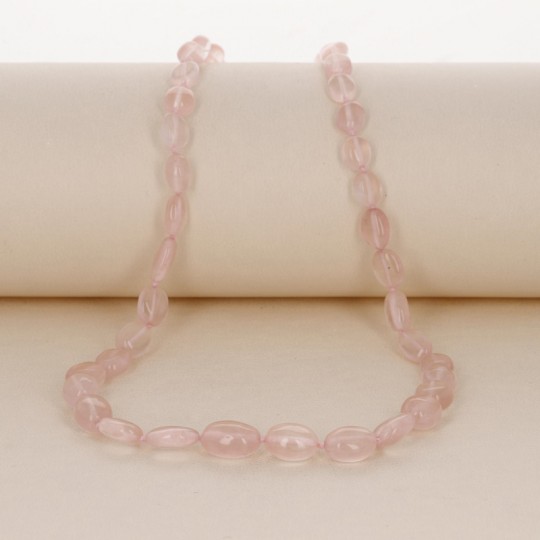 Collana di Quarzo Rosa a Sassolino