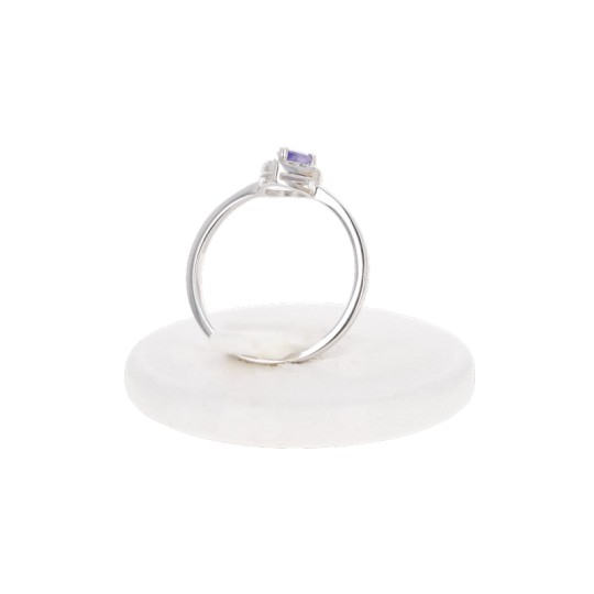 Anello Argento 925‰ con Tanzanite a Goccia