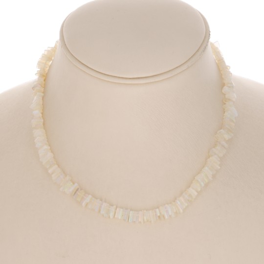 Collar Ethyop Opal Rectangular Placa