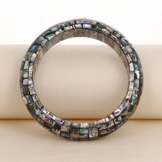 Bracelet Rigid Mother of Pearl Abalone