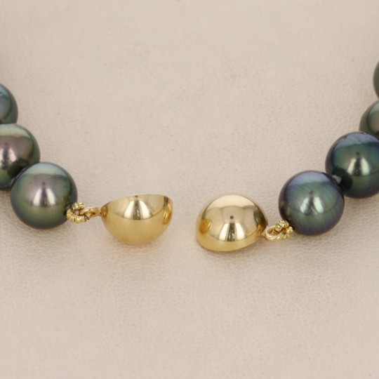 Tahiti Round Pearl Necklace