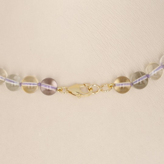 Necklace with Multipietre Spherical