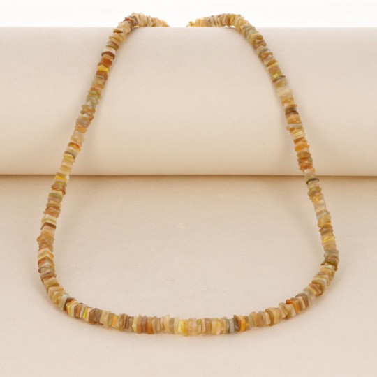 Necklace on Opal Cave Etiope Gold Brown
