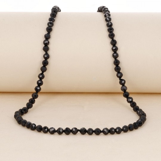 Choker Spinello Necklace Black ø 4 mm