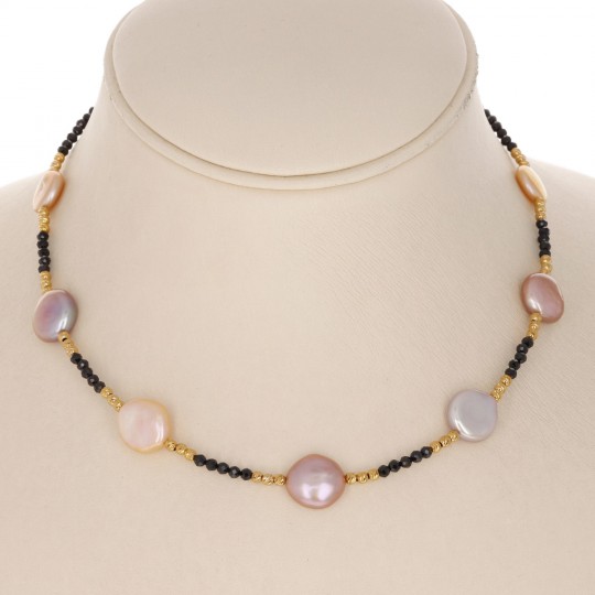 Spinello and Baroque Pearl Necklace