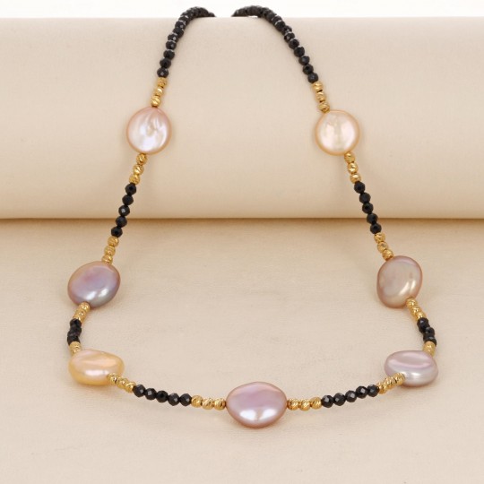 Spinello and Baroque Pearl Necklace