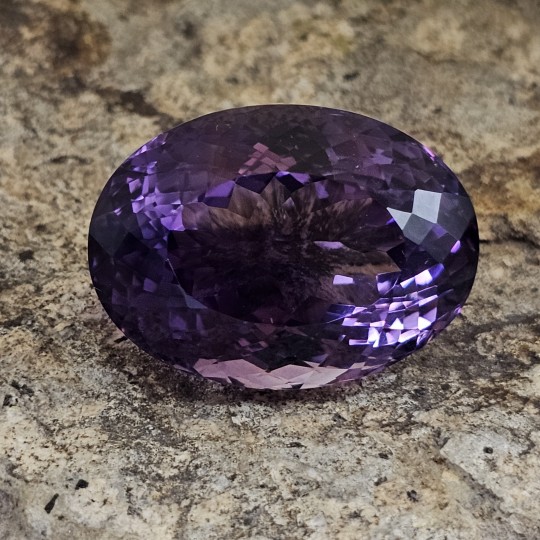 Stein von Amethyst Oval Cut